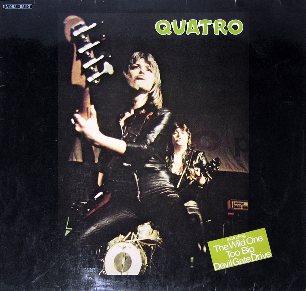 large photo of the album front cover of: QUATRO 